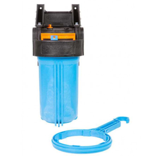 Корпус фильтра ВВ10, внутренняя резьба 1", синий корпус, для холодной воды, Джилекс (9054)