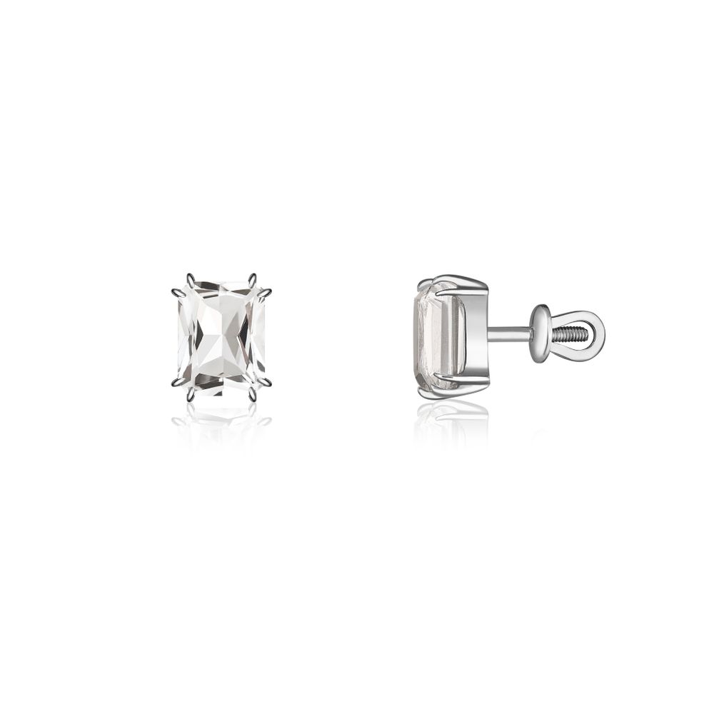 Серьги Crystal Classic с горным хрусталем