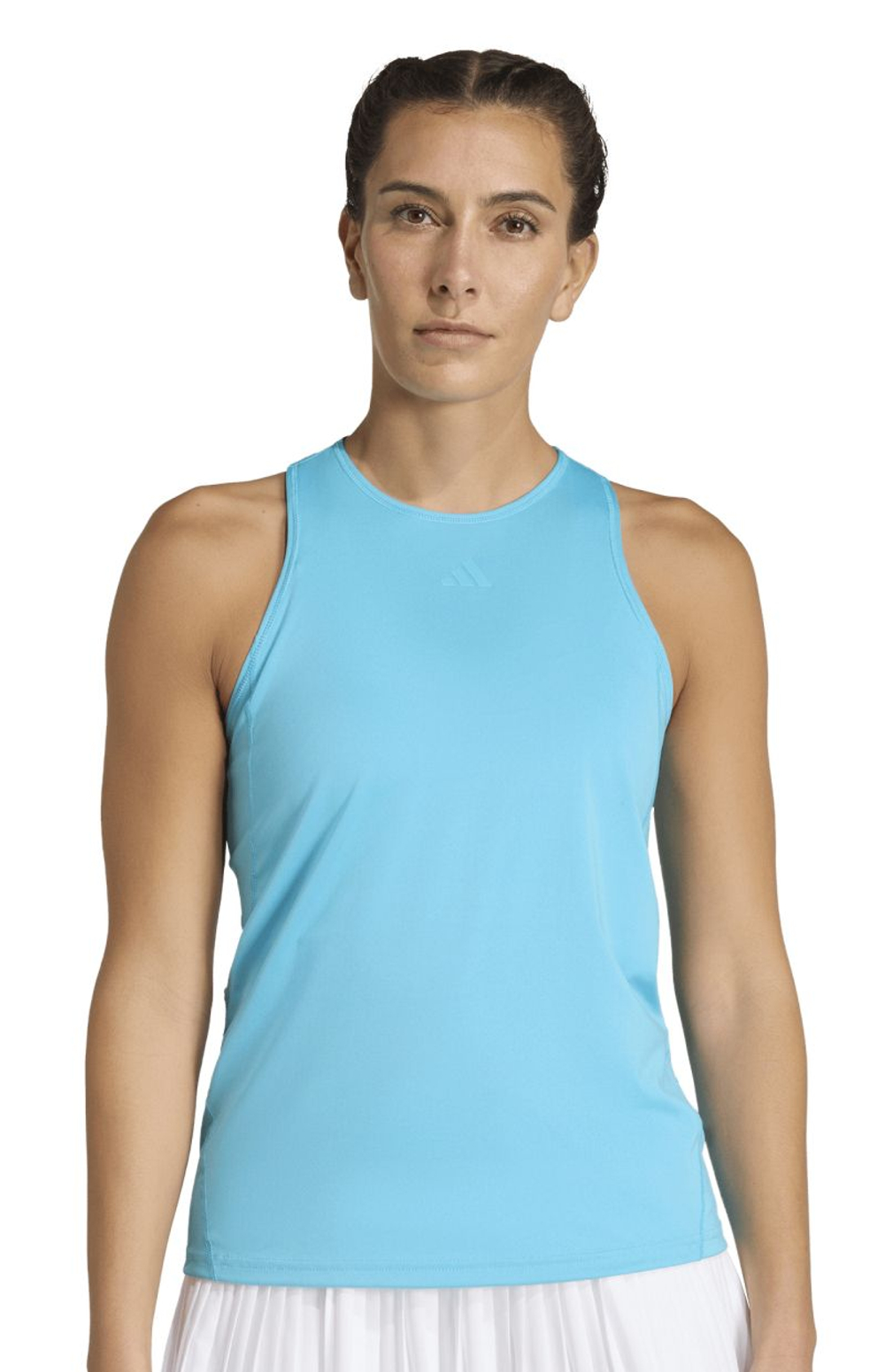 Топ теннисный Adidas Climacool Club Tennis Tank - signal cyan