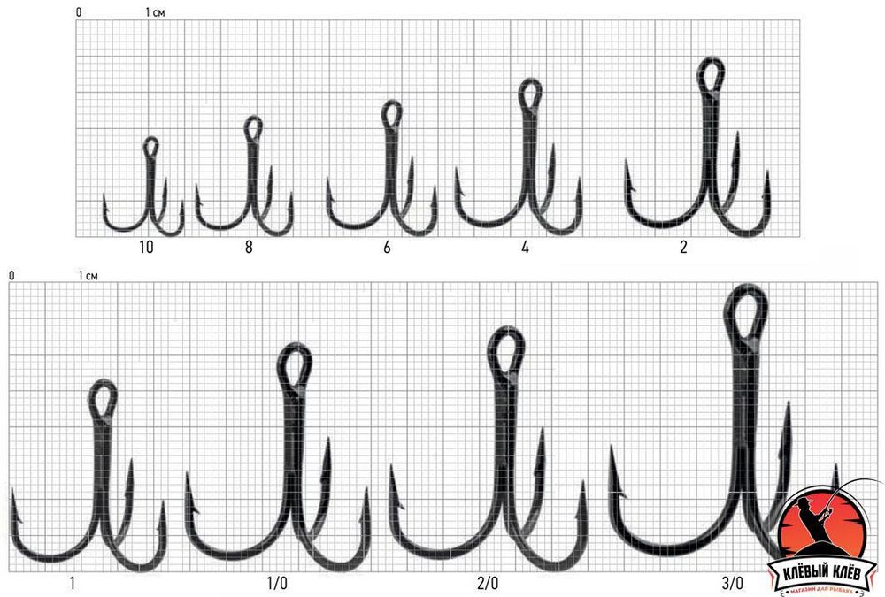 Крючки тройники Lucky Jonn PREDATOR LJH237 #6 6шт