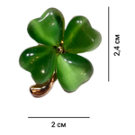 Брошь "Цветок красный"