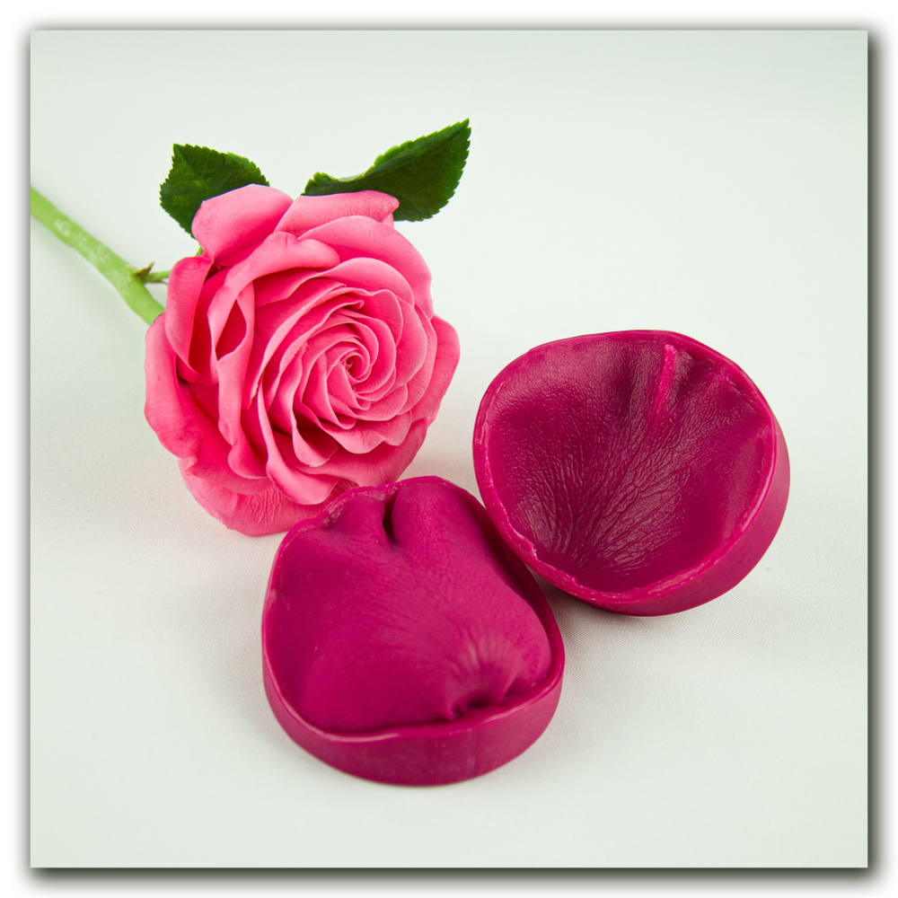 силиконовый каттер лепестка розы