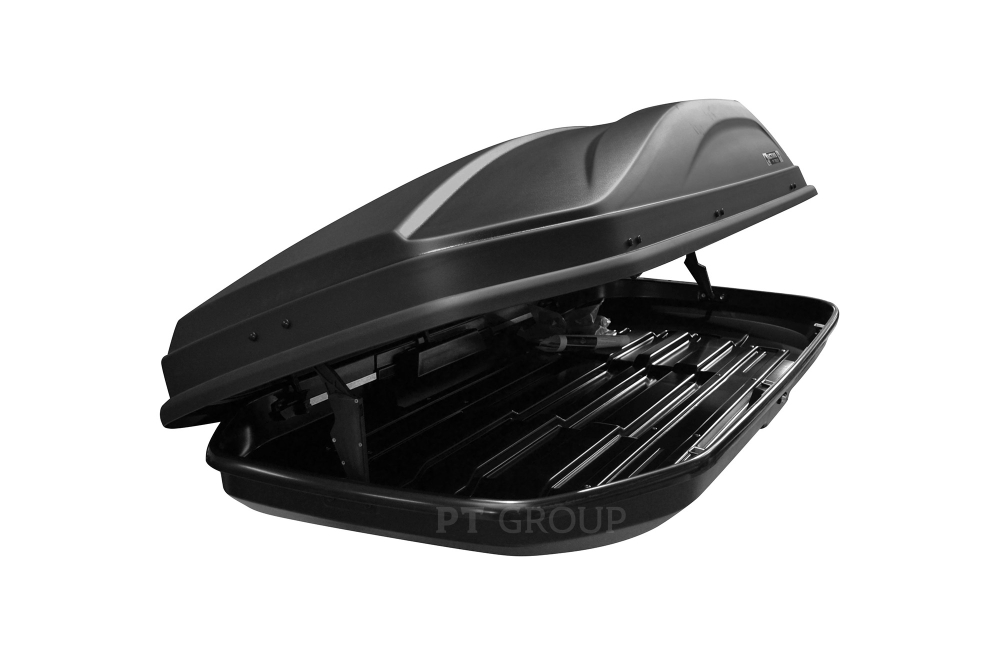 Автобокс PT Group Active L 225 x 45 x 88 см, двусторонний, 650 литров