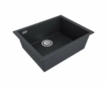 Кухонная мойка Paulmark Neo Classic 56 PM965644-ME антрацит матовый