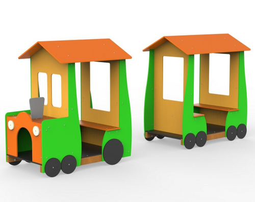 Игровой модуль Паровозик с вагоном 371.08 исп.1