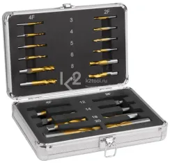 Набор концевых фрез Optimum Ø 3-20 мм