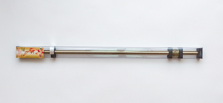 Труба для доп ряда к карнизам d16, d20, d28  старое золото