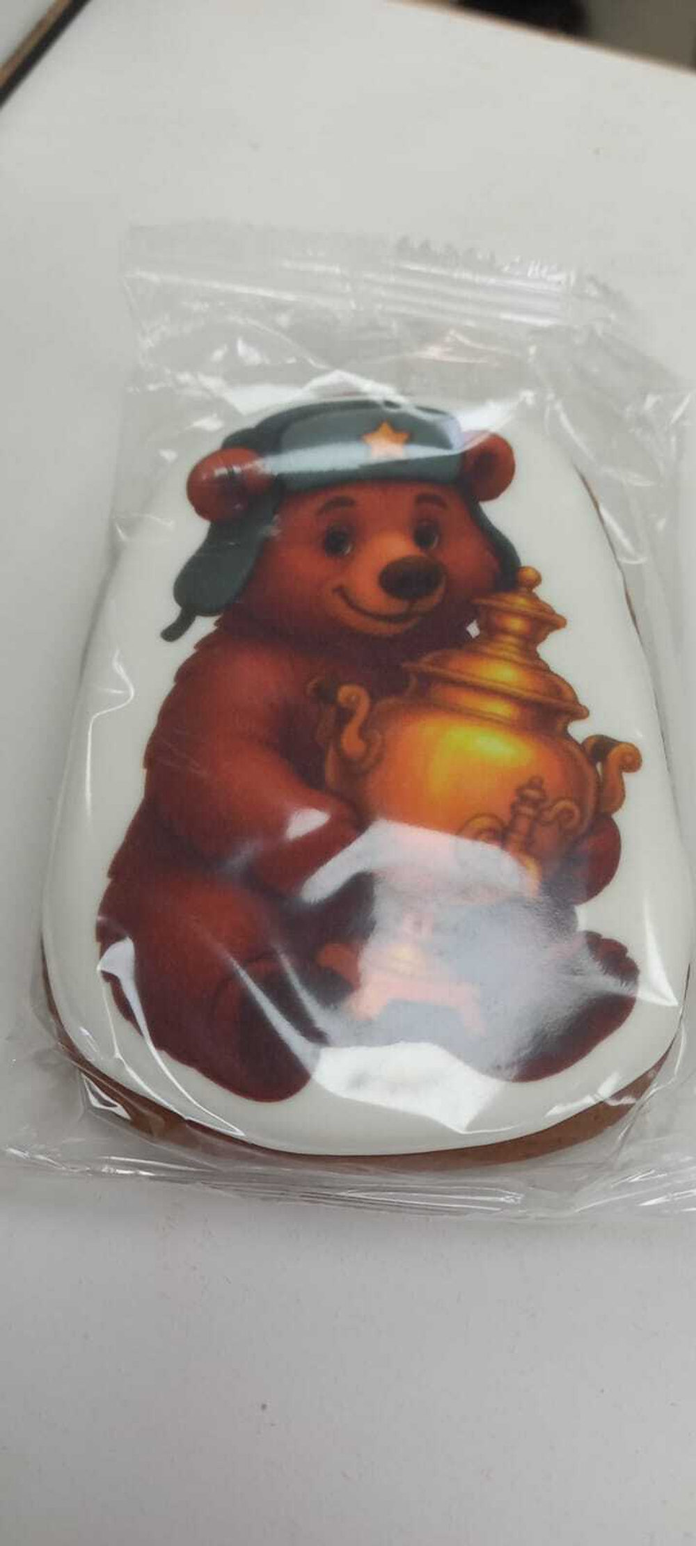 Пряник фигурный "Медведь" в ассортименте