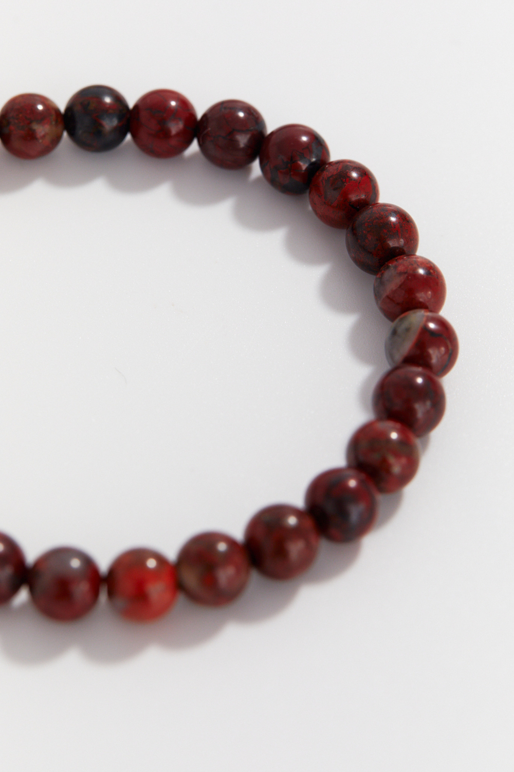 Браслет STRENGTH из красной яшмы
