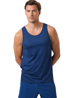 Мужская теннисная футболка Bjorn Borg Athletic Tank - универсал синий