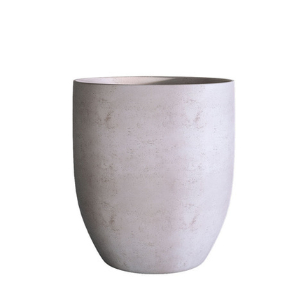 Кашпо VASE3 CONCRETE WHITE D60 H65