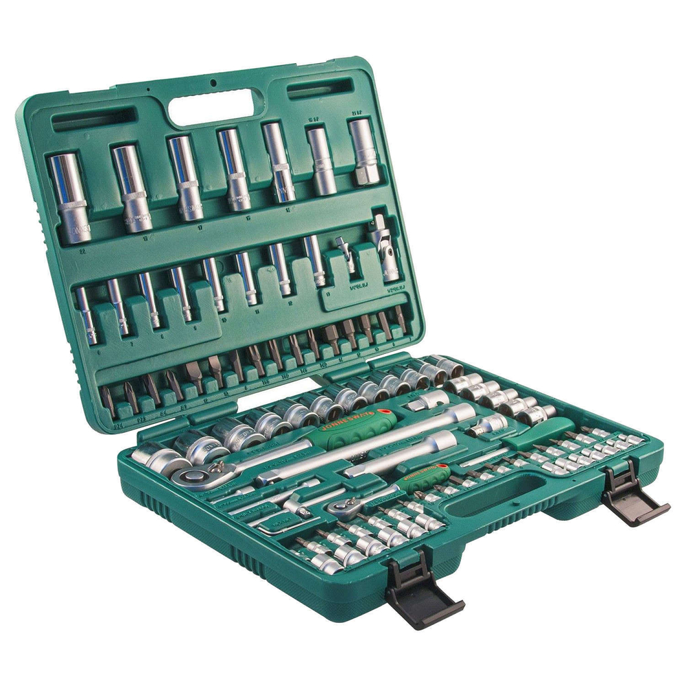 Универсальный набор инструментов JONNESWAY 1/2" и 1/4" 94 предмета