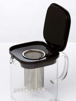 Чайник стеклянный "Брера" с колбой 1000 мл