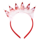 Ободок карнавальный «Яркие снежинки» с подсветкой