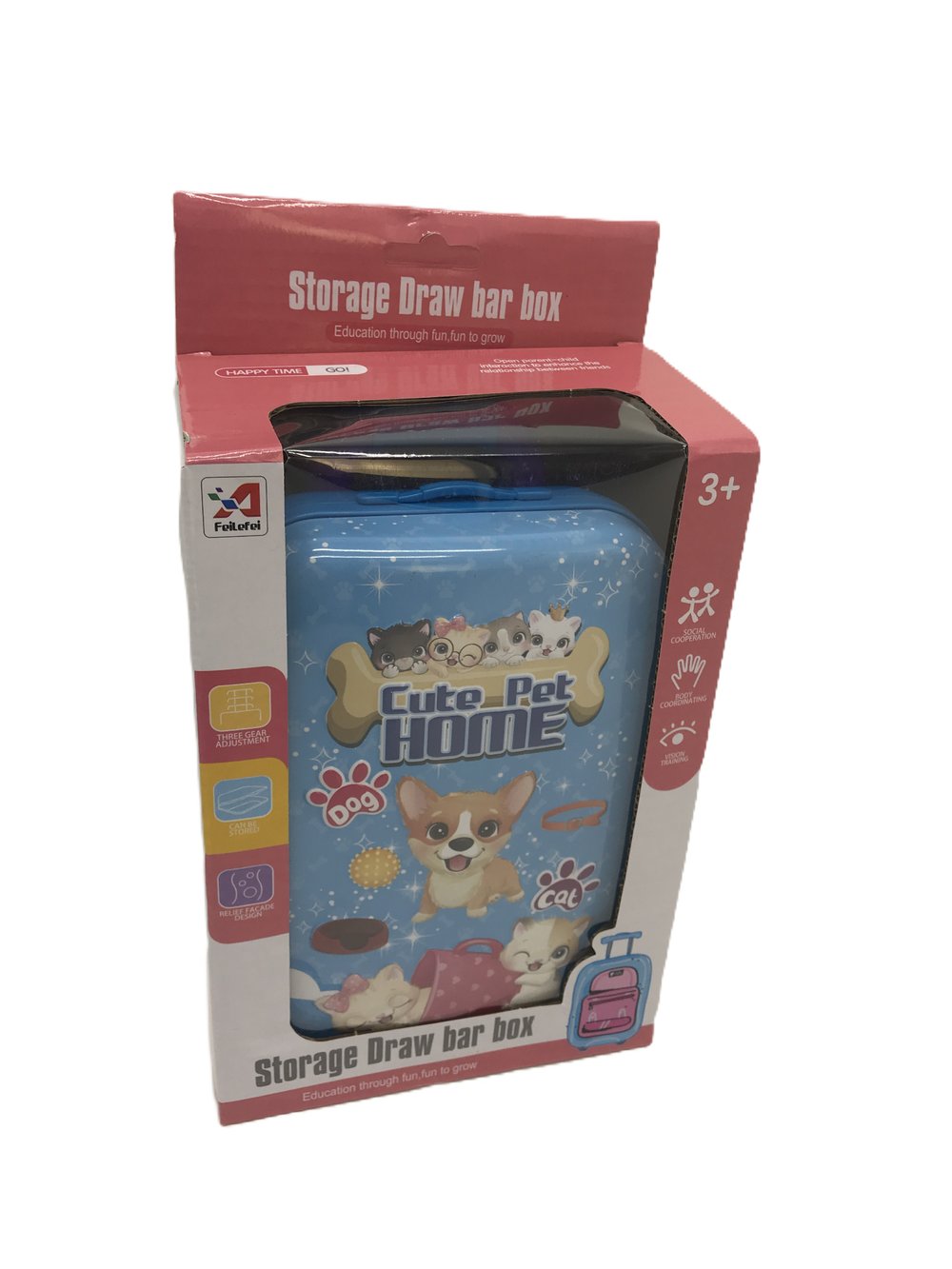 Игровой набор Питомцы собачки (977-14-1)	цвет голубой