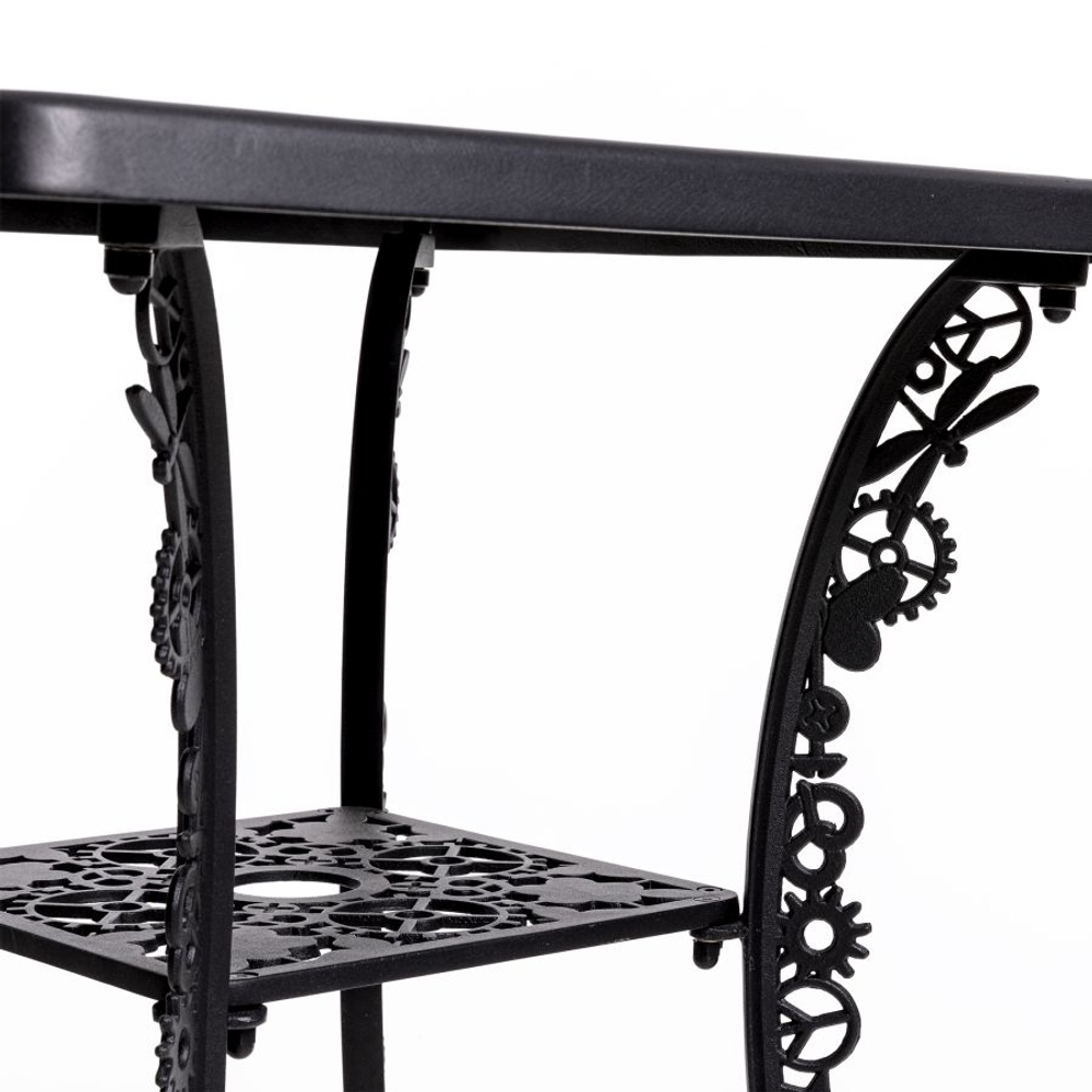 Стол Aluminium Square Black