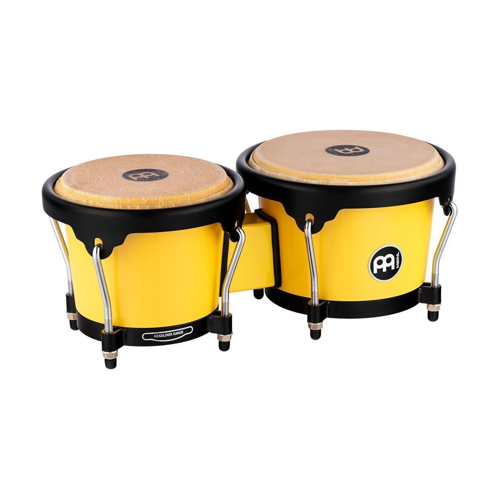 Journey Bongos Бонго Пластиковые 6,5&quot;Х7,5&quot;, Цвет Жёлтый Meinl Hb50Iy