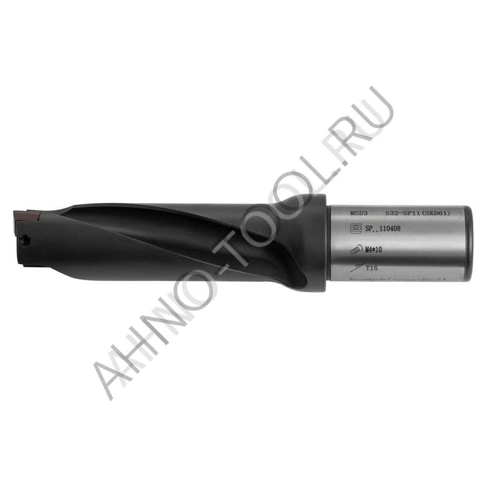 Сверло корпусное 35.0мм MSD3350-S32-SP11(SKD61) "ACCKee"