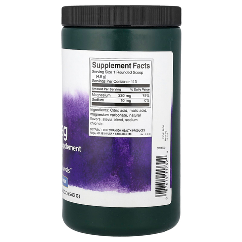 Swanson, Mellow Mag, малиновый лимонад, 543 г (19 унций)