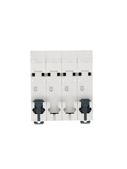 Выключатель автоматический модульный 4п C 6А 4.5кА City9 Set 400В SE C9F34406