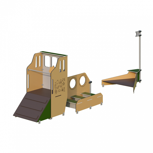 Детский игровой комплекс "Баржа" Romana 057.75.10