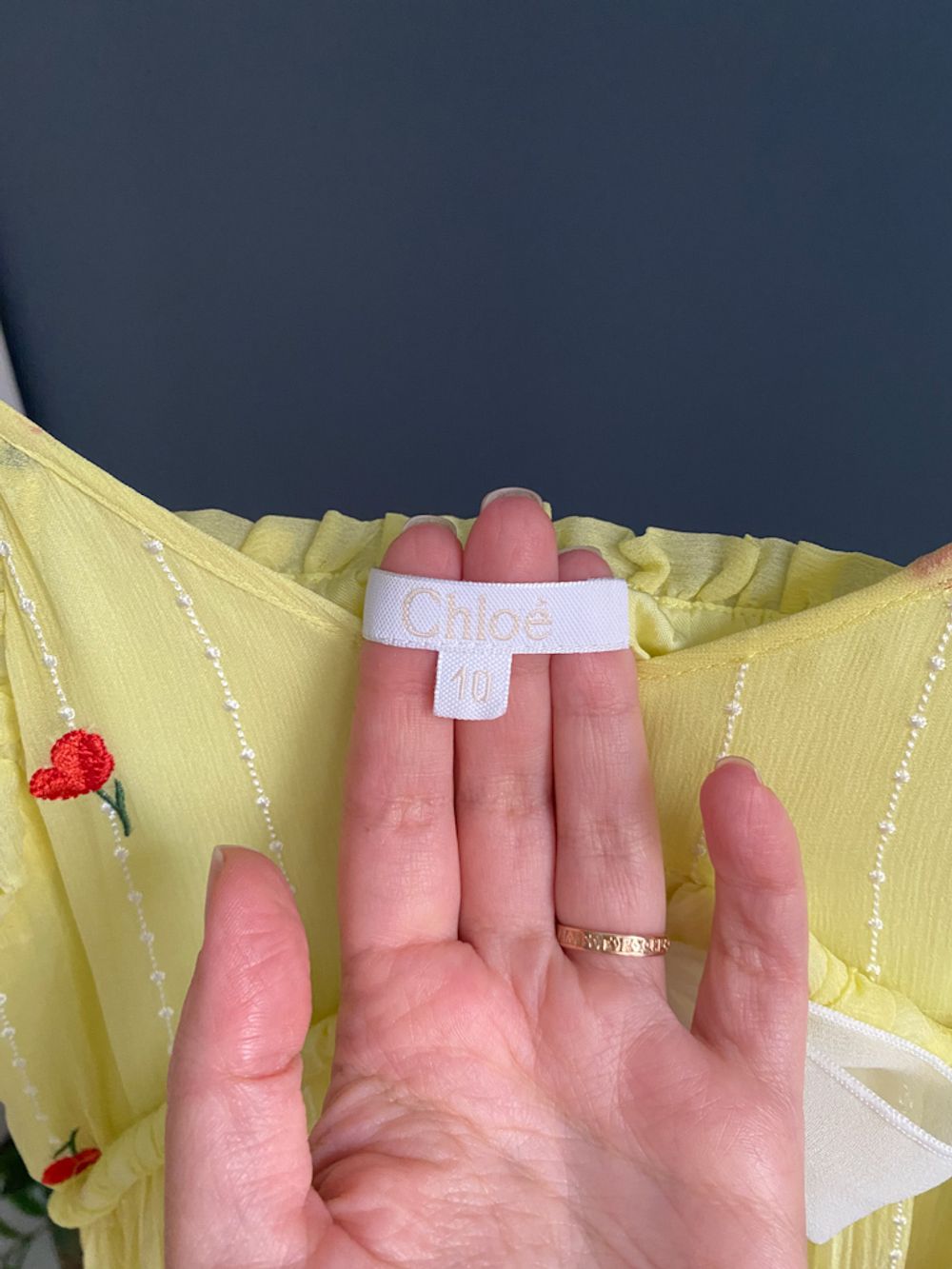 Шелковое платье Chloe, 140