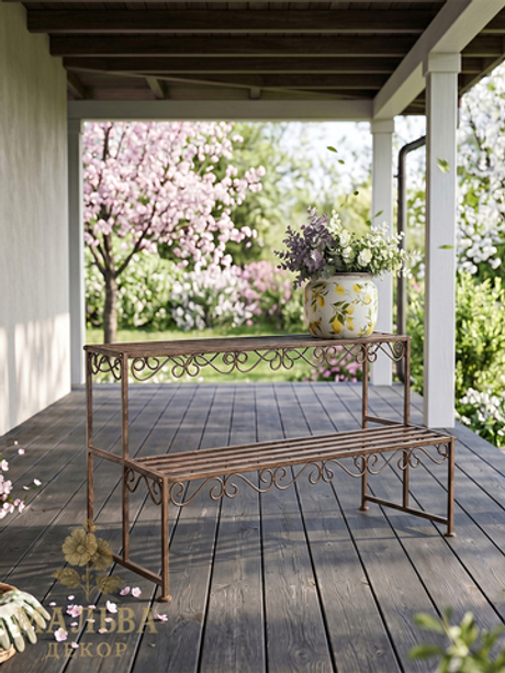 Подставка для цветов напольная CAMPO Home & Garden "Блюмен" металл