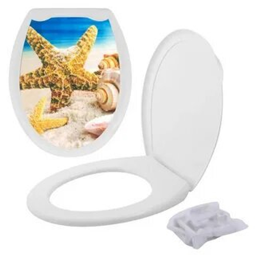 Сиденье для унитаза пласт Абстракция