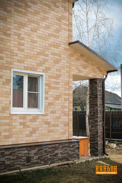 Навесной декоративный камень Каньон, коллекция Канзас