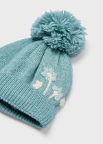 шапка с шарфом и перчатками