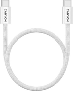 Кабель Canyon USB 4 Type-C (M), 1 м, белый