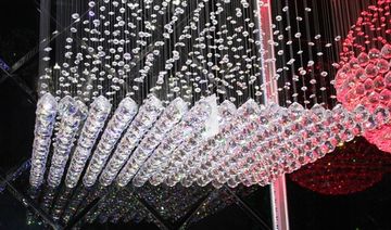 cristal  cascade chandelier  11-10  by Cristallino
