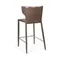 Стул полубарный Austin, кожа капучино