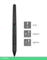 Графический планшет Parblo Ninos S Black