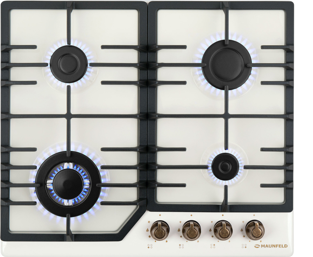 Газовая варочная панель MAUNFELD EGHE.64.43CBG.R/G фото 