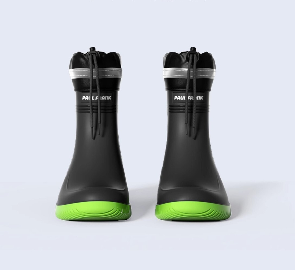 Сапоги резиновые с манжетой Paul Frank Not Bogged (Green)