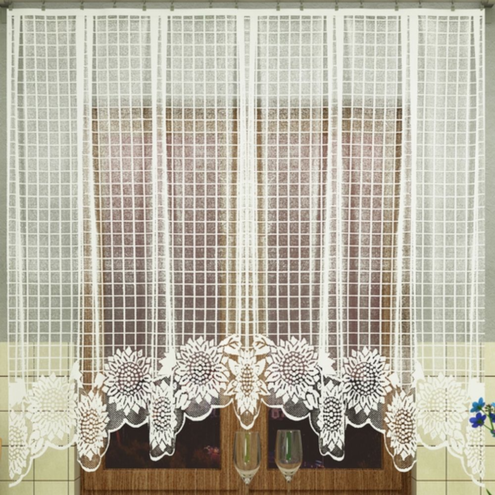 Занавеска "Л. 580Б", на шторной ленте, цвет белый, Беларусь. Занавеска "Л. 580Б", на шторной ленте, цвет белый, Беларусь.