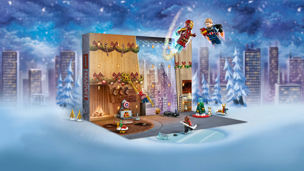 Конструктор LEGO Marvel 76267 Новогодний адвент календарь 2023