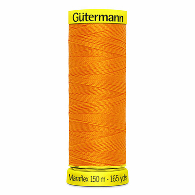 Нитки для трикотажа Gutermann Maraflex 120 (150 метров), 5 кат. | 350 св.оранжевый