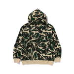 A Bathing Ape A Bathing Ape Bathing Ape Marbling Camo Relaxed Fit Pullover Худи зеленый