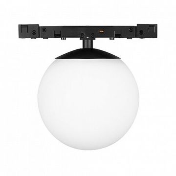 Магнитный трековый светильник 7W 3000K 051784 белый/черный MAG-MICROCOSM-SFERO-R80-7W Warm3000 (BK, 230 deg, 24V) Arlight