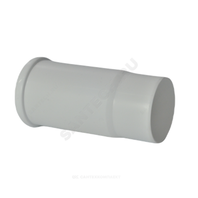 Патрубок PP-M компенсационный бесшумный белый Дн 110 б/нап в/к RTP (РосТурПласт) 24573