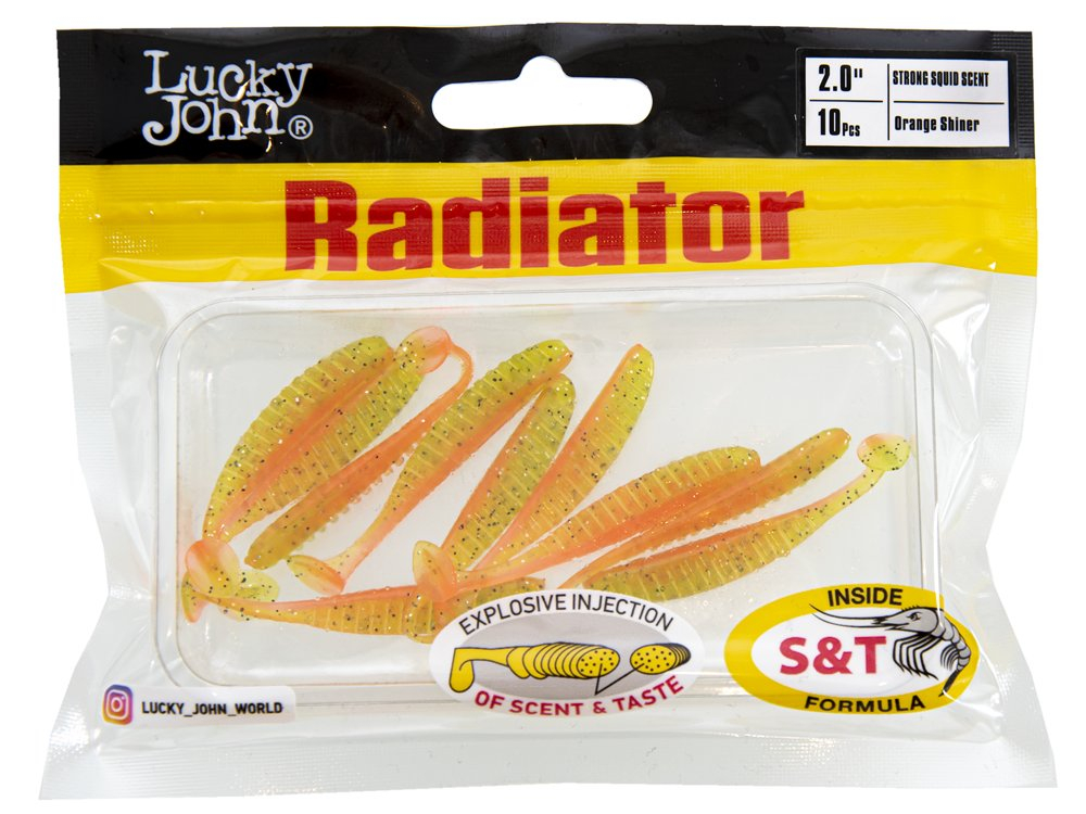 Мягкая съедобная приманка LJ Pro Series Radiator 2.0 in (50 мм), цвет Z12, 10 шт