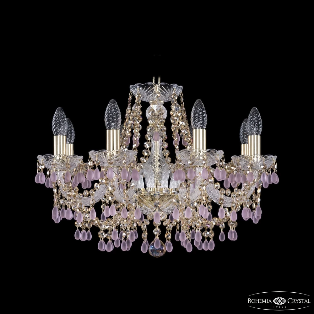 Подвесная люстра Bohemia Ivele 1410/8/195 G V7010 R777