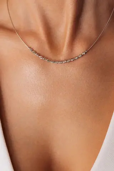 Колье с алмазными гранями