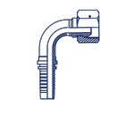 Фитинг DN 12 DK (Г) 27x1.5 накидная гайка