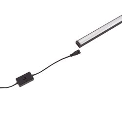 USN-Q851 150W-2P-2M BLACK Выключатель бесконтактный для подключения светильников ULI-Q151. ULI-Q951 к сети 220В. Провод 200 см. 2 контакта. Цвет черный. TM Volpe