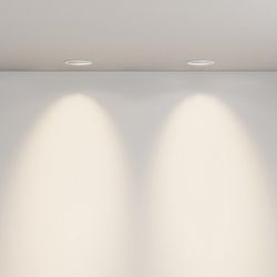 Встраиваемый светильник Maytoni Lens DL105-12W3K-W