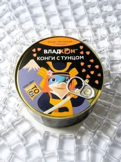 Каша гречневая с тунцом 325 гр