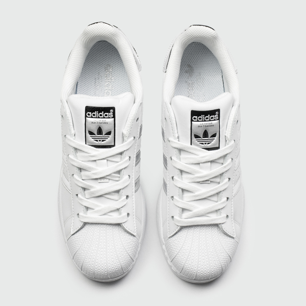 Кроссовки Adidas SuperStar Wmns White / Silver